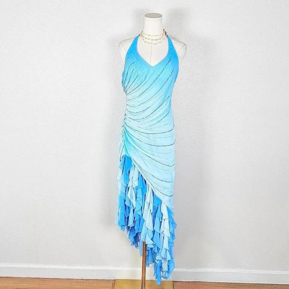 jellyfish prom dress Gorgeous Orange chiffon beaded jellyfish skirt evening dress prom dres   PreppyDress